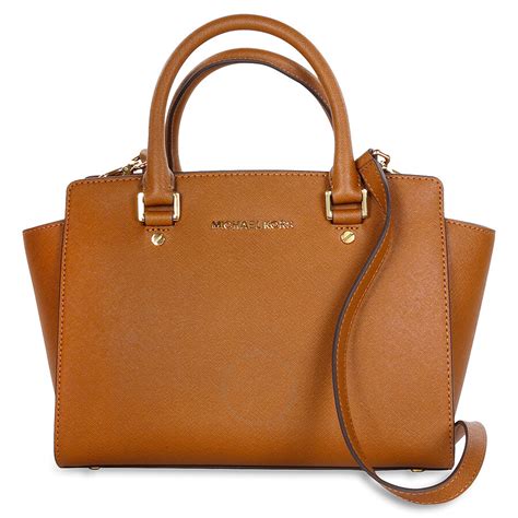 saffianleder michael kors|Selma Saffiano Leather Medium Satchel .